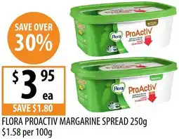 Supabarn Flora proactiv margarine spread offer