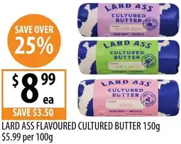 Supabarn Lard ass flavoured cultured butter offer