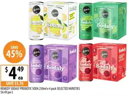 Supabarn Remedy sodaly prebiotic soda offer