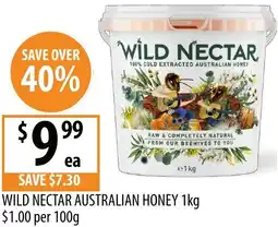 Supabarn Wild nectar australian honey offer