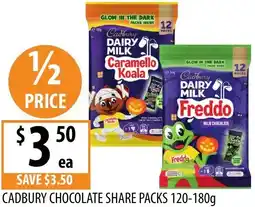 Supabarn Cadbury chocolate offer