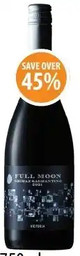 Supabarn Full moon shiraz sangrantino offer