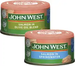 Coles John West Salmon 95g offer