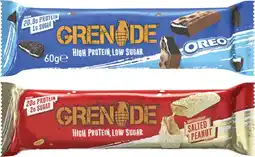 Coles Grenade High Protein Bar 60g offer