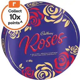 Woolworths Cadbury Roses Tin 485g offer