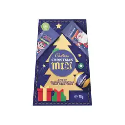 Woolworths Cadbury Mini Christmas Mix 70g offer