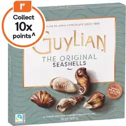 Woolworths Guylian Chocolate Seashells 250g offer