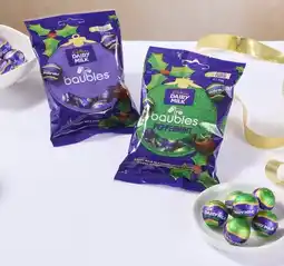 Coles Cadbury Baubles Bag 112g-114g offer