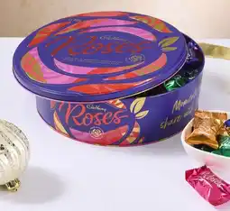 Coles Cadbury Roses Tin 485g offer