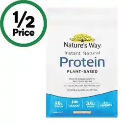 Woolworths Nature’s Way Protein Powder 400g offer