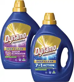 Coles Dynamo Professional Laundry Liquid 2 Litre offer