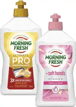 Coles Morning Fresh Dishwashing Liquid 350mL offer