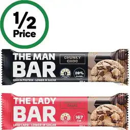 Woolworths The Man Bar or The Lady Bar 50g offer