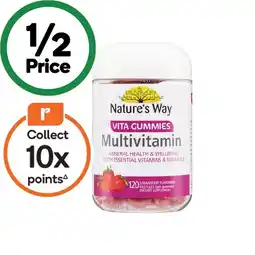 Woolworths Nature’s Way Vita Gummies Multivitamin Pk 120^ offer