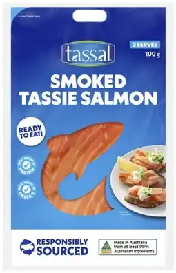 Coles Tassal Smoked Salmon 100g offer