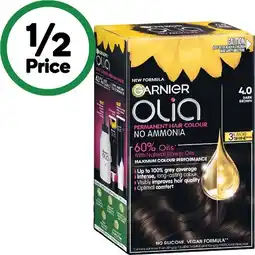 Woolworths Garnier Olia Permanent Hair Colour offer