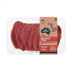 Woolworths Australian Beef Sizzle Steak 400g offer