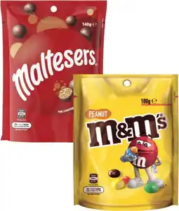 Coles Mars M&M's, Maltesers or Pods 120g-180g offer