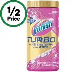 Woolworths Vanish Gold Pro Turbo Stain Remover Powder 2 kg offer