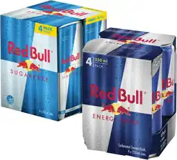 Coles Red Bull Energy Drink 4x250mL offer