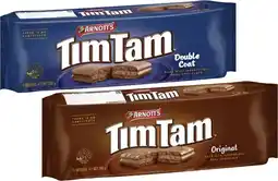 Coles Arnott's Tim Tam Biscuits 165g-200g offer