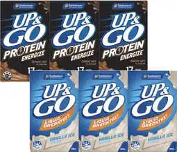 Coles Sanitarium Up&Go Liquid Breakfast 3x250mL offer