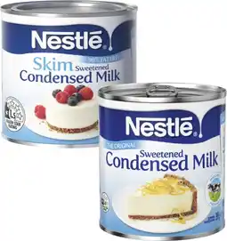 Coles Nestlé Condensed Milk 395g-410g offer