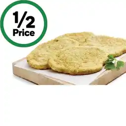 Woolworths Chicken Breast Schnitzel Varieties – From the Deli offer