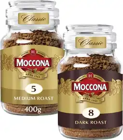 Coles Moccona Freeze Dried Instant Coffee 400g offer