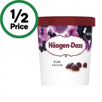 Haagen-Dazs Ice Cream Pints 457ml