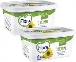 Coles Flora Margarine 500g offer