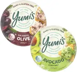 Coles Yumi's Dip 200g offer