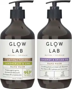 Coles Glow Lab Hand Wash 300mL offer