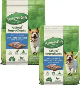 Coles Nature's Gift Dry Dog Food 2.5kg offer