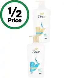 Woolworths Dove Shampoo or Conditioner 850ml offer