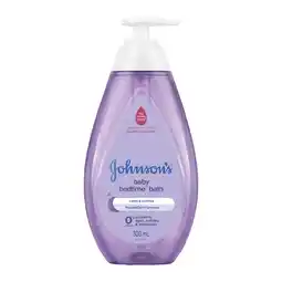 Woolworths Johnson's Baby Bedtime Bath 500ml offer