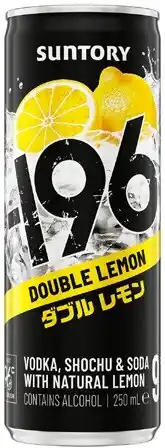 Coles NEW -196 Double Lemon 9% Cans 4x250mL offer