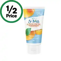 Woolworths St Ives Blemish Control Apricot Scrub 150ml offer