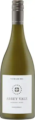 Coles Abbey Vale Chardonnay 750mL offer