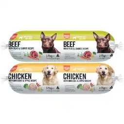 Woolworths Prime Pantry Dog Roll 1.7 kg – From The Pet Food Chiller offer