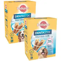Woolworths Pedigree Dentastix Dog Treats Pk 28 offer