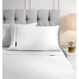 Woolworths Sheraton Luxury Bamboo Luxe Sheet Set White offer
