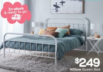 Fantastic Furniture Willow Queen Bed offer