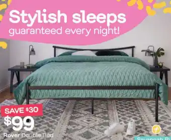 Fantastic Furniture Rover Double Bed offer