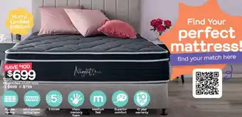Fantastic Furniture Nightfall Mattress offer