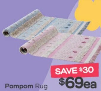 Fantastic Furniture Pompom Rug offer