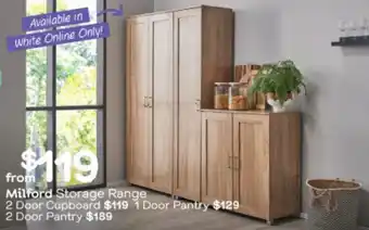 Fantastic Furniture Milford Storage Range offer