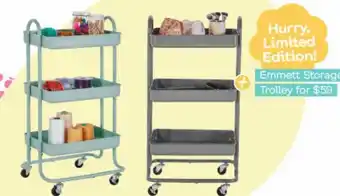 Fantastic Furniture Emmett Storage Trolley offer
