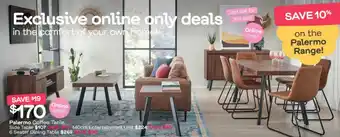 Fantastic Furniture Palermo Coffee Table offer