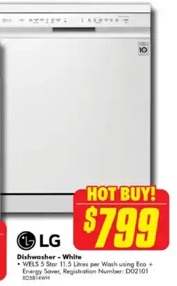 The Good Guys Dishwasher - White offer